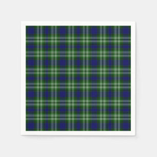 Serviette En Papier Scotland Tweedside District Tartan