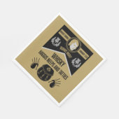 Serviette En Papier Scottish Burns Night Supper (Coin)