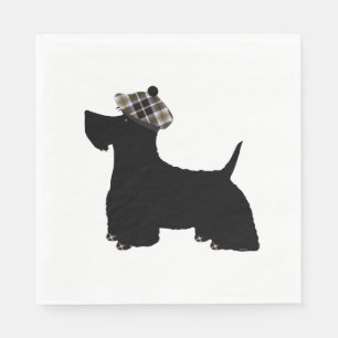 Serviette En Papier Scottish Terrier