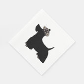 Serviette En Papier Scottish Terrier (Coin)