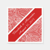 Serviette En Papier Scribbleprints Diamant (Devant)