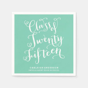 Serviette En Papier Script bohème en mousse de mer   Catégorie 2015