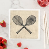 Serviette En Papier Script Paper (En situation)