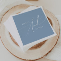 Script Whimsical | Dusty Blue Mariage
