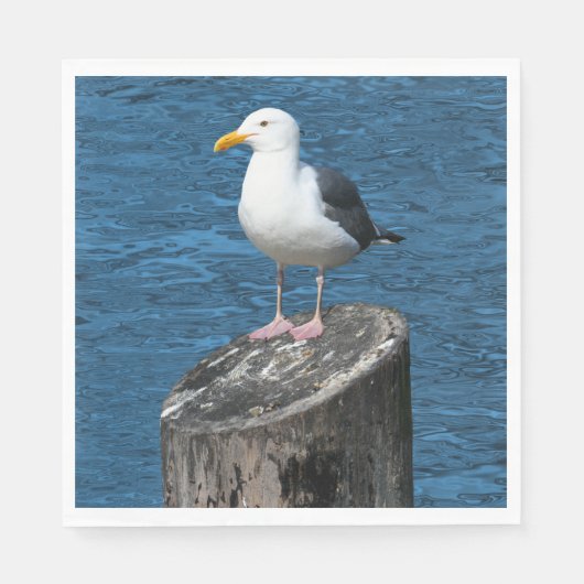 SERVIETTE EN PAPIER SEAGULL (Devant)