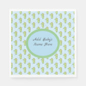 Serviette En Papier Seahorse (Devant)