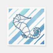 Serviette En Papier Seahorse (Devant)