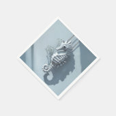 Serviette En Papier Seahorse (Coin)