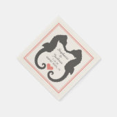 Serviette En Papier Seahorse Heart (Coin)