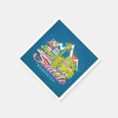 SERVIETTE EN PAPIER SEATTLE WASHINGTON SKYLINE CITYSCAPE DECOUPAGE (Coin)