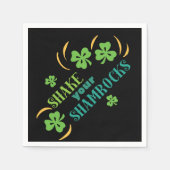 Serviette En Papier Secouer vos Shamrocks (Devant)