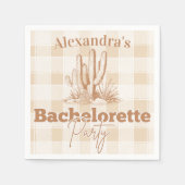 Serviette En Papier Sedona Bachelorette Trip (Devant)