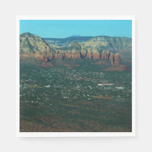 Serviette En Papier Sedona et Coffee Pot Rock d'en haut (Devant)