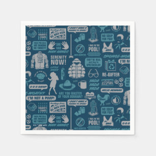 Serviette En Papier Seinfeld   Motif de mème