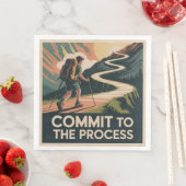 Serviette En Papier S'engager dans le processus (En situation)