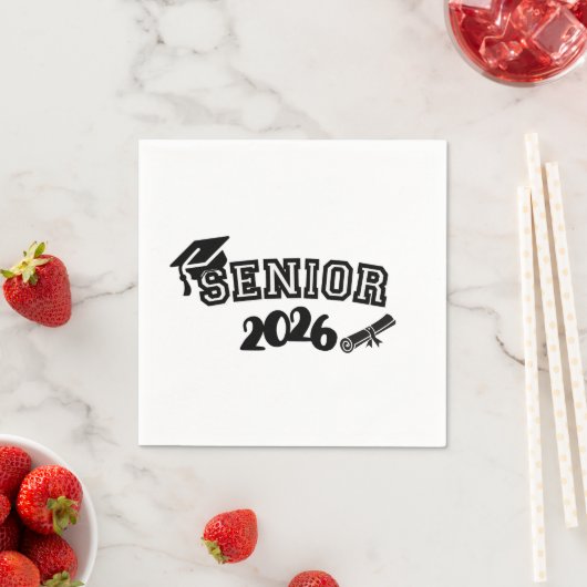 Serviette En Papier Senior 2026 Paper Napkin (En situation)