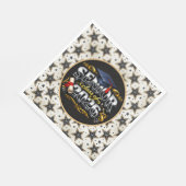 Serviette En Papier Senior Graduating Class 2026 (Coin)