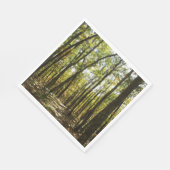 Serviette En Papier Sentier des Appalaches en octobre à Shenandoah (Coin)