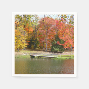 Serviette En Papier Sept Ponts de Seven Springs III Paysage d'automne