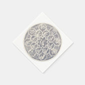Serviette En Papier Sept vertus et Jésus-Christ (Coin)