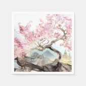 Serviette En Papier Serenade Cherry Blossom (Devant)