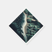 Serviette En Papier Serene Shores (Coin)