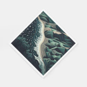 Serviette En Papier Serene Shores (Coin)