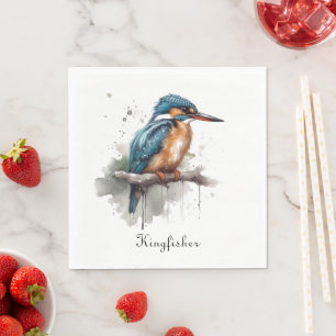 Serviette En Papier Sérénité du martin-pêcheur