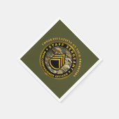 Serviette En Papier Sergent d'état-major Promotion SSG (Coin)