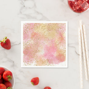 Serviette En Papier Série de design Leopard Paint 13