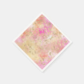 Serviette En Papier Série de design Leopard Paint 5 (Coin)