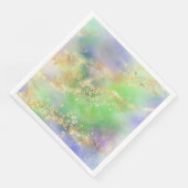 Serviette En Papier Série de design peinture léopard 4 (Coin)
