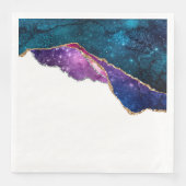 Serviette En Papier Série Galaxy Agate Design 6  (Devant)