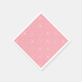 Serviette En Papier Série Princesse Abeille Conception #3 (Coin)