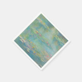 Serviette En Papier Série Water Lilies par Claude Monet (Coin)