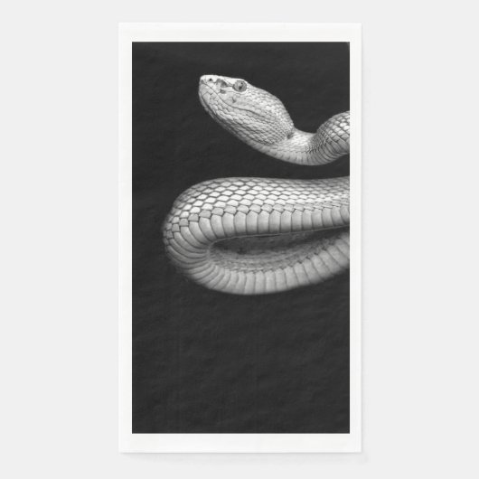 Serviette En Papier Serpent (Devant)