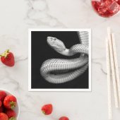 Serviette En Papier Serpent (En situation)