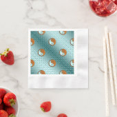 Serviette En Papier Serpent de Bois (En situation)