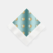 Serviette En Papier Serpent de Feu (Coin)
