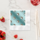 Serviette En Papier Serpent de Terre (En situation)