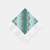 Serviette En Papier Serpent de Terre (Coin)