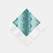 Serviette En Papier Serpent d'eau (Coin)