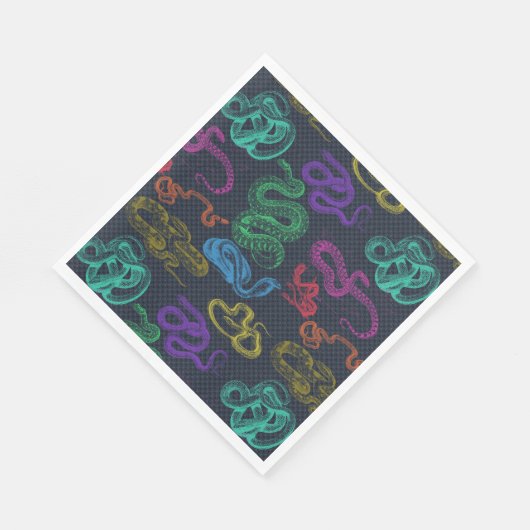 Serviette En Papier Serpents ! ! (Coin)