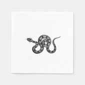 Serviette En Papier Serpents Schlange Reptiles Reptiles Serpent Animal (Devant)