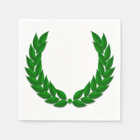 Serre de courge classique Laurel Napkin