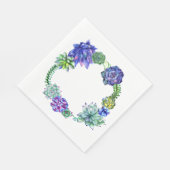 Serviette En Papier Serre Succulente Napkin (Coin)