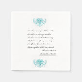 Serviette En Papier Serres cocktail serviette (Devant)