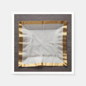 Serviette En Papier Serrure en or (Devant)