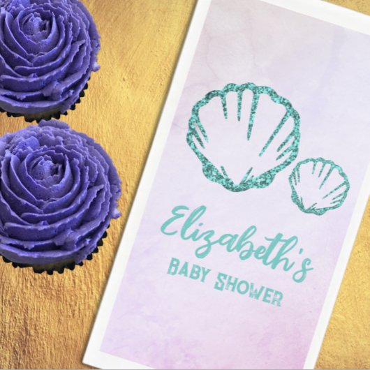 Serviette En Papier Sertissage Baby shower