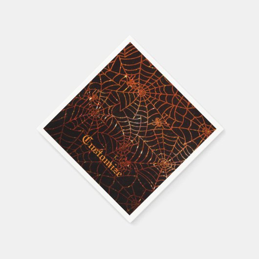 Serviette En Papier Sertissage de serviettes de serviettes d'araignée (Coin)
